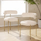 DC01 Stylish Granule Fabric Chairs Set of 2