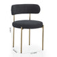 DC01 Stylish Granule Fabric Chairs Set of 2