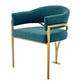 DC30 GRANULE FABRIC DINING CHAIR, 2 CHAIRS/SET