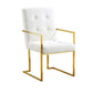 DCK70 Luxurious Dining Chair with Stainless Steel