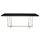 DT035 REAL WOOD VENEER DINING TABLE