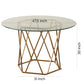 DT302 Elegant Round Dining Table