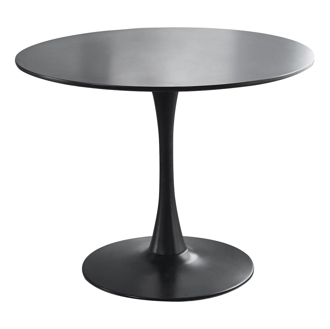 DT90 Printed Marble/ Metal Top Dining Table
