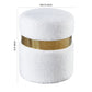 G03 Velvet Round Ottoman