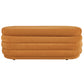 G61 Fabric Storage Bench with Plastic Legs