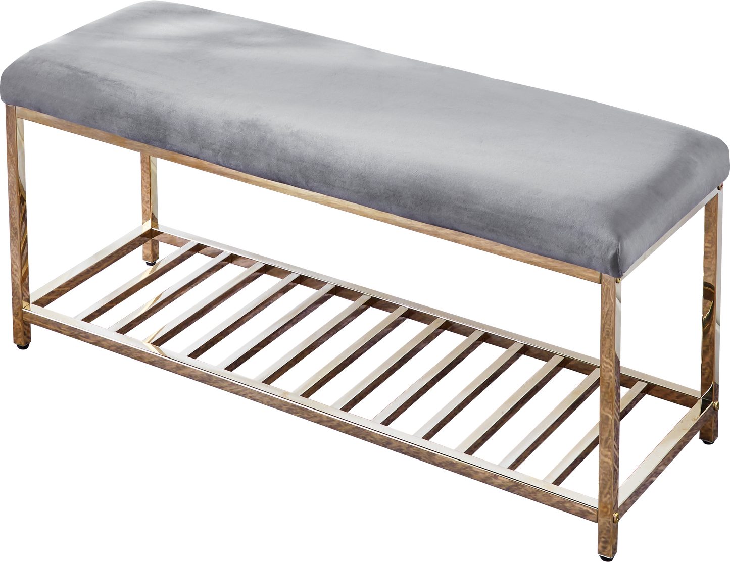 G82 Elegant Bench with Stainless Steel Base