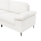 LSEC8036 Corduroy Left Corner Sectional Sofa