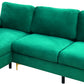 LSEC8036 Corduroy Left Corner Sectional Sofa