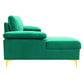 LSEC8036 Corduroy Left Corner Sectional Sofa