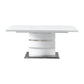 RDT218 Extendable Printed Marble Top Dining Table