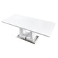 RDT219 Printed Marble Extendable  Dining Table