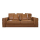 8047 Luxurious Top Grain Leather Sofa and Loveseat Set