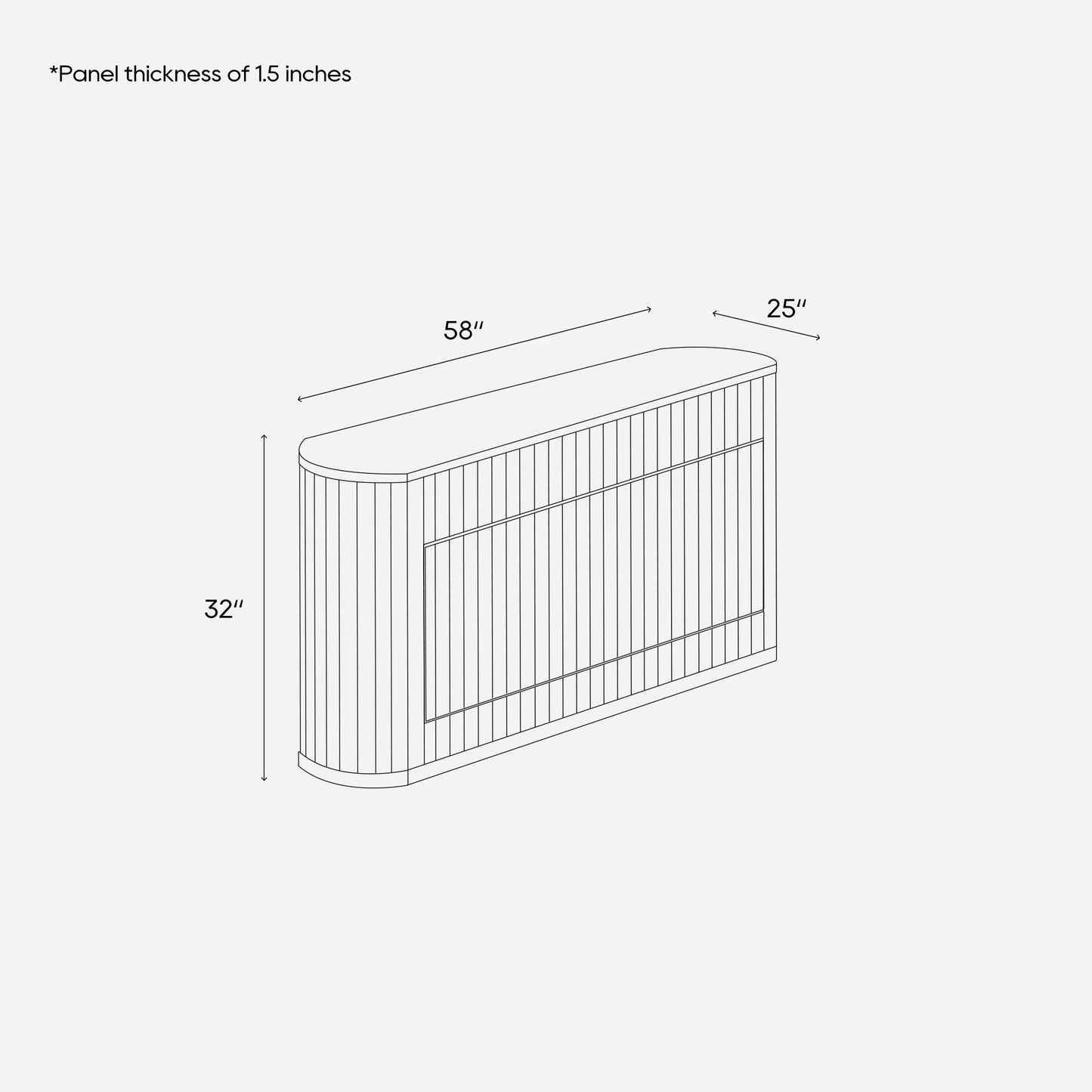 K001 OAK VENEER SIDE CABINET