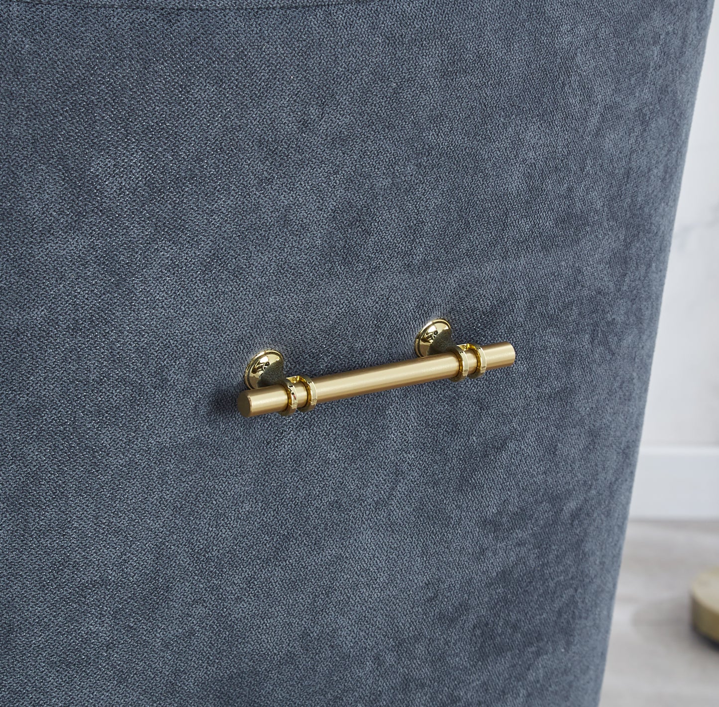 DC58 Set of 2 Elegant Dining Chair with Gold Finish Base