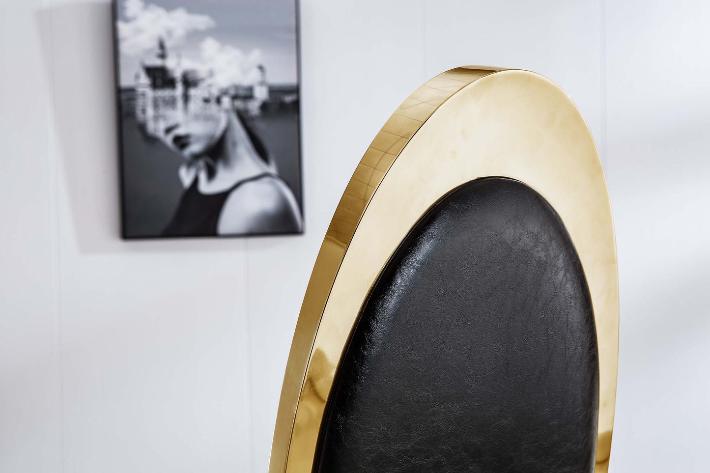 DCK68 Set of 2 Leatherette Dining Chair