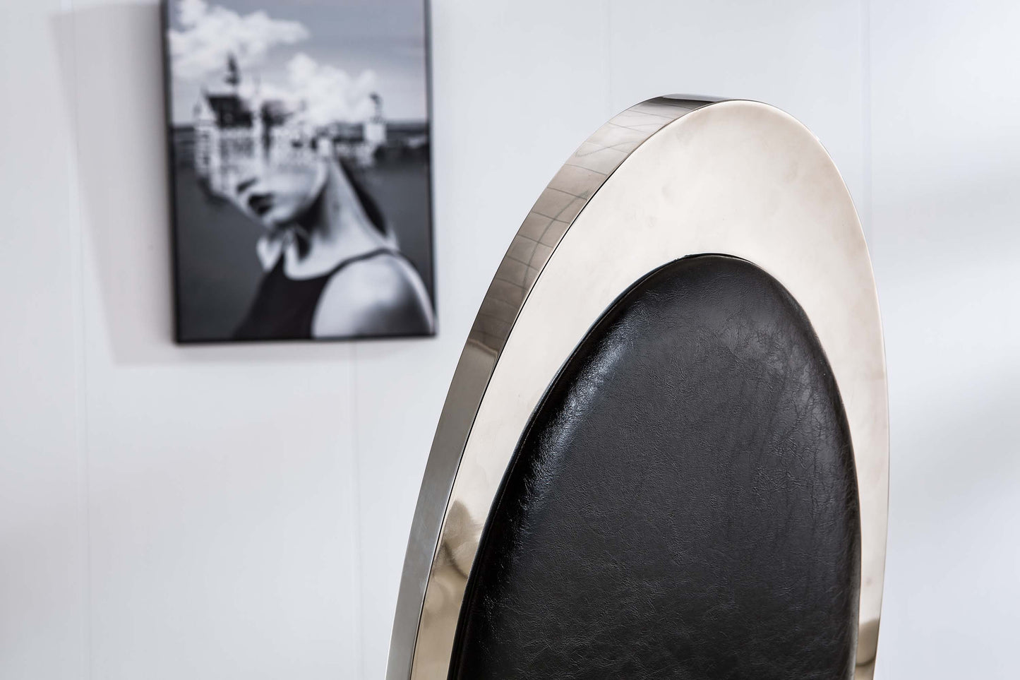 DCK68 Set of 2 Leatherette Dining Chair