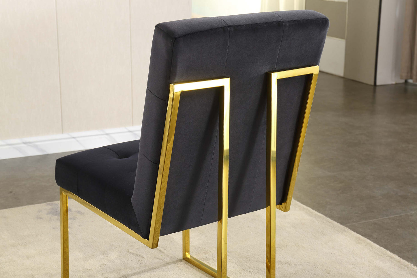 DCK69 Set of 2 Velvet Dining Chair