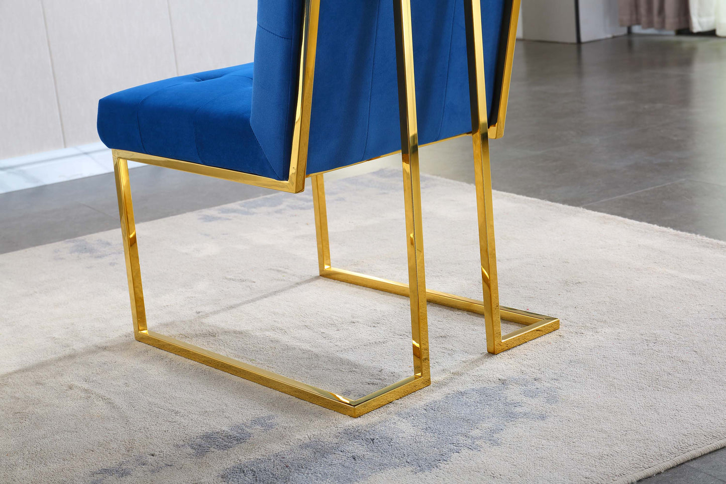 DCK69 Set of 2 Velvet Dining Chair