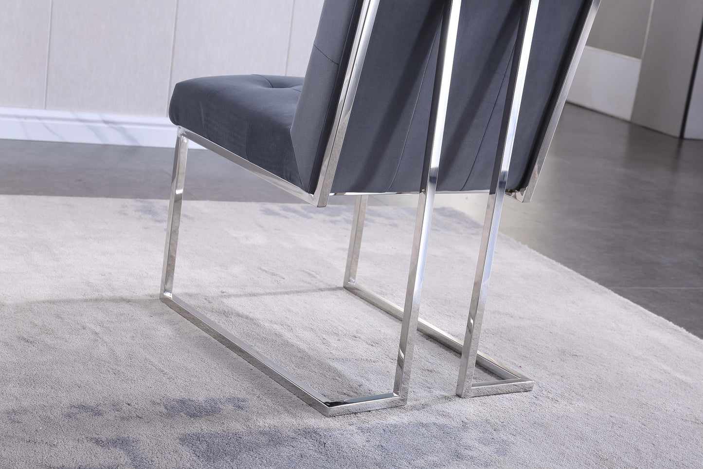 DCK69 Set of 2 Velvet Dining Chair