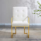 DCK70 Luxurious Dining Chair with Stainless Steel