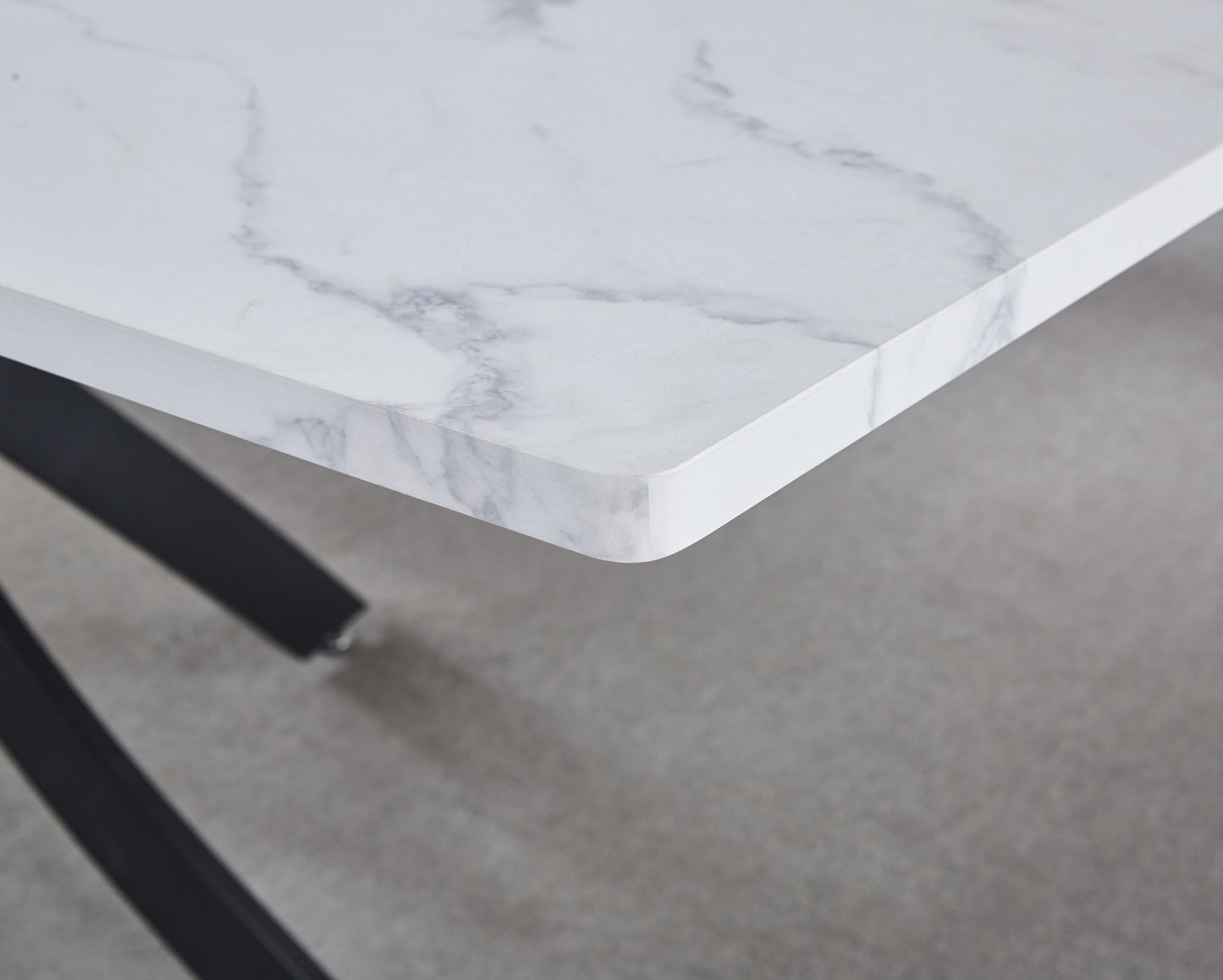 DT8120/DT8160/DT8200 Dining Table with Multiple Options of Table Top