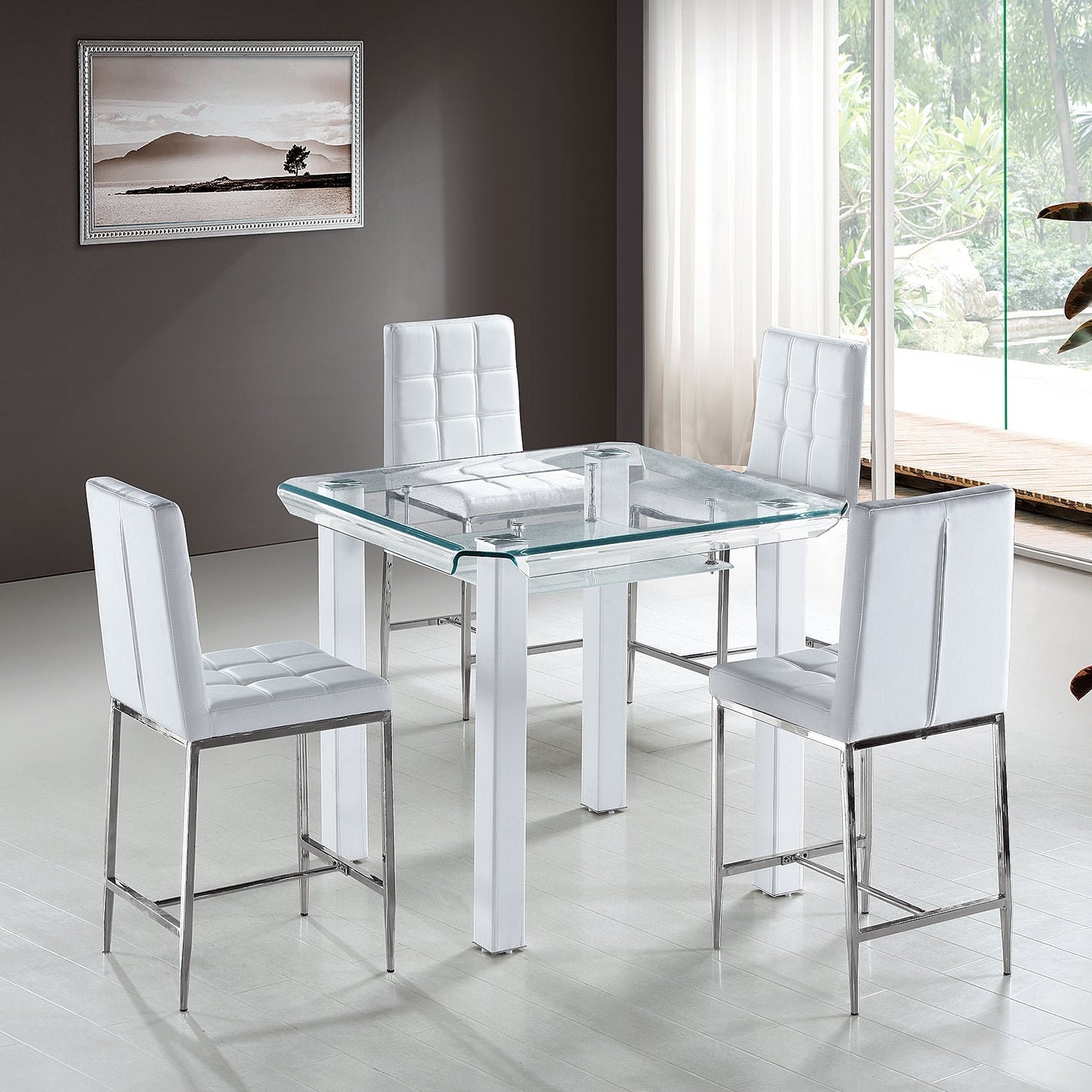 JD100 Square High Dining Table